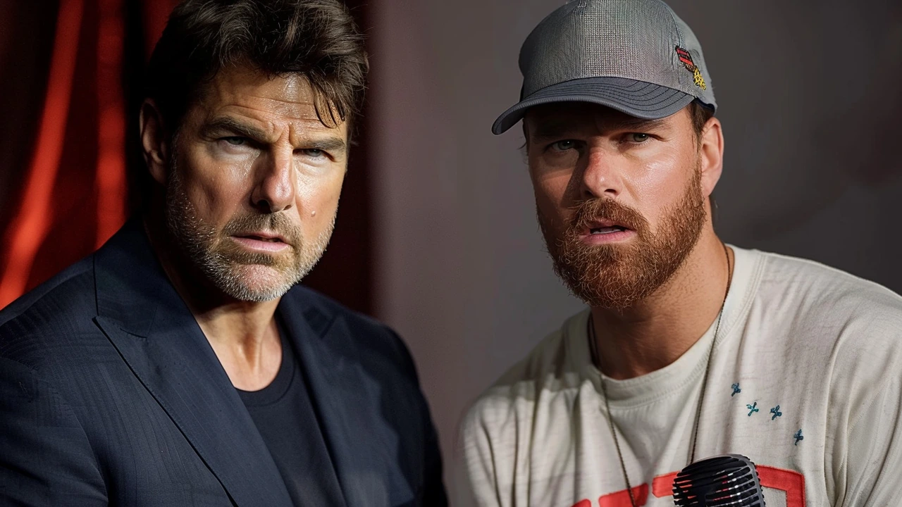 NFL Star Travis Kelce Joins Tom Cruise at Taylor Swift's Spectacular London Concert