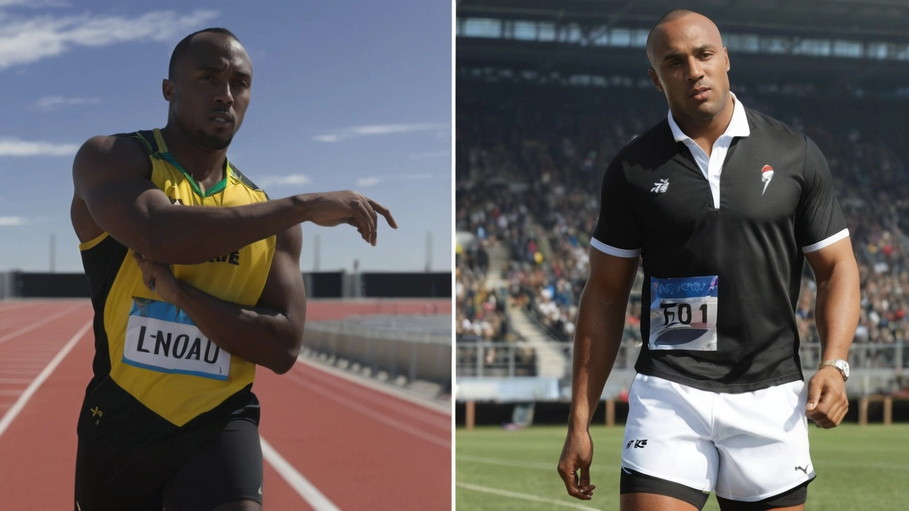 Simulation Predicts Outcome of 100m Race Between Sprint Legend Usain Bolt and Rugby Star Jonah Lomu